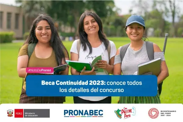 Beca continuidad 2023 conoce todos los detalles del concurso