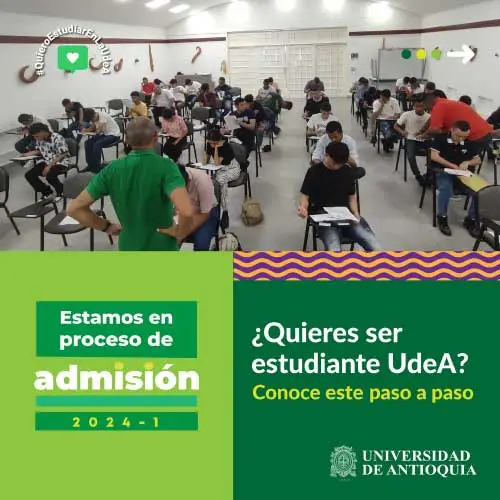 inscripciones para el proceso de admision UDEA 2024