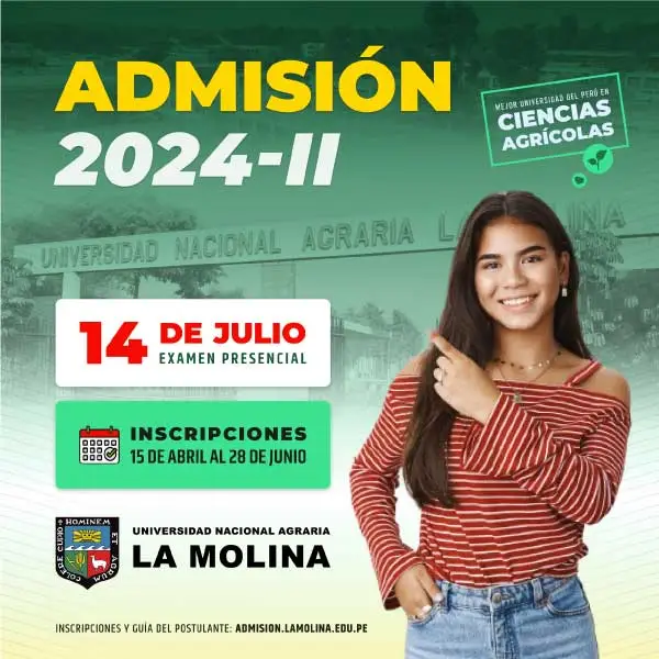 Admision agraria La Molina 2024