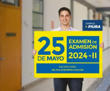Examen de admision UDEP 2024 Modalidad Test de Aptitud Academica