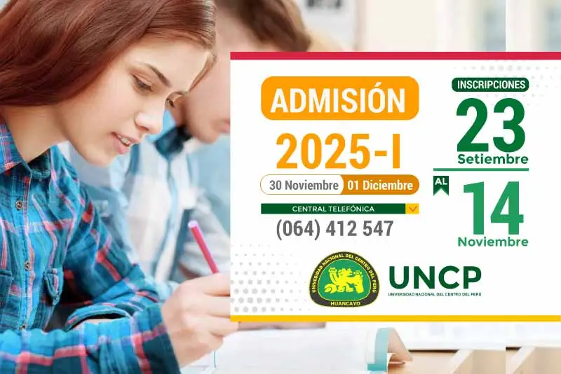 examen de admision primera seleccion uncp 2025