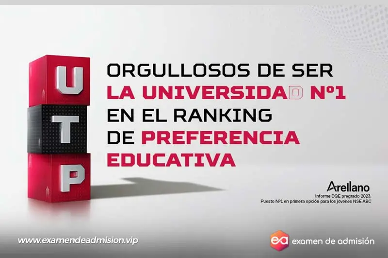 examen de admision de la UTP 2025